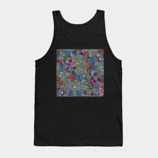 Crackled paint texture Tank Top